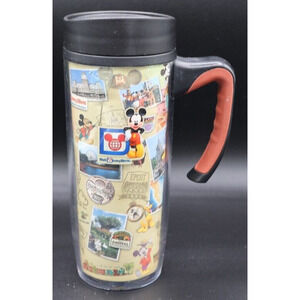 Walt Disney World Parks Attractions Travel‎ Tumbler Coffee Mug Cup Handle 18oz.